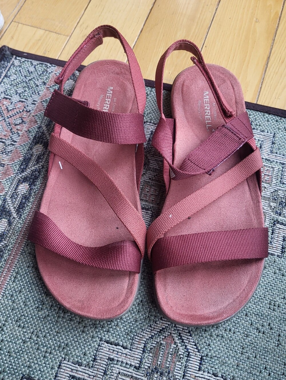 Merrell Women's Brick Strappy Comfort Sandals Womens Size 8
